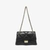 Small Chanel Style Diamond Chain Bag One Shoulder Crossbody Fashionable Sheepskin Texture Simple Women's Bag