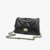 Small Chanel Style Diamond Chain Bag One Shoulder Crossbody Fashionable Sheepskin Texture Simple Women's Bag