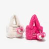 Strawberry Bear Plush Handbag