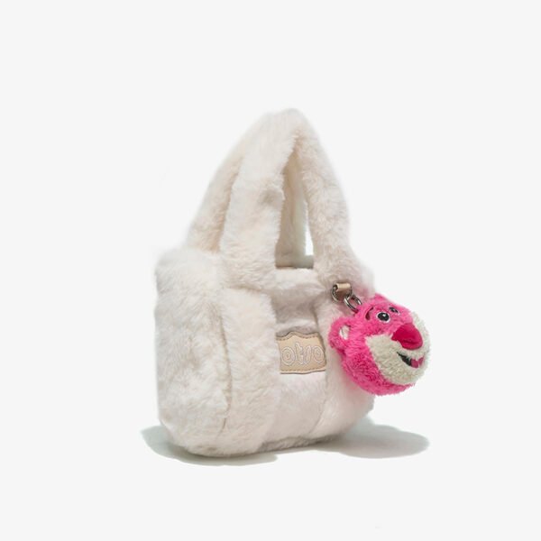 Strawberry Bear Plush Handbag