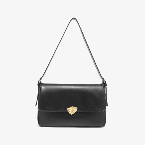 Retro Soft Elegant Small Square Bag Commuting To Work New Style Ladies Bag Fashionable Versatile Shoulder Messenger Bag