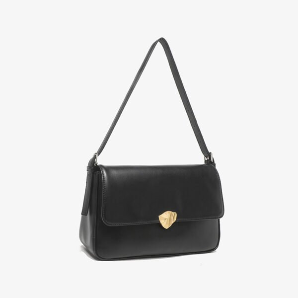 Retro Soft Elegant Small Square Bag Commuting To Work New Style Ladies Bag Fashionable Versatile Shoulder Messenger Bag