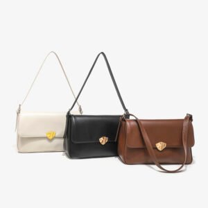 IMG_6838 Retro Soft Elegant Small Square Bag Commuting To Work New Style Ladies Bag Fashionable Versatile Shoulder Messenger Bag