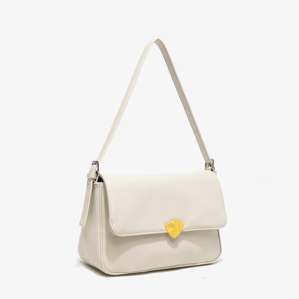 Retro Soft Elegant Small Square Bag Commuting To Work New Style Ladies Bag Fashionable Versatile Shoulder Messenger Bag