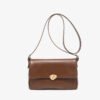 Retro Soft Elegant Small Square Bag Commuting To Work New Style Ladies Bag Fashionable Versatile Shoulder Messenger Bag