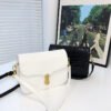 White Chain Underarm Shoulder Bag Women's High-End Commuter Messenger Baguette Bag
