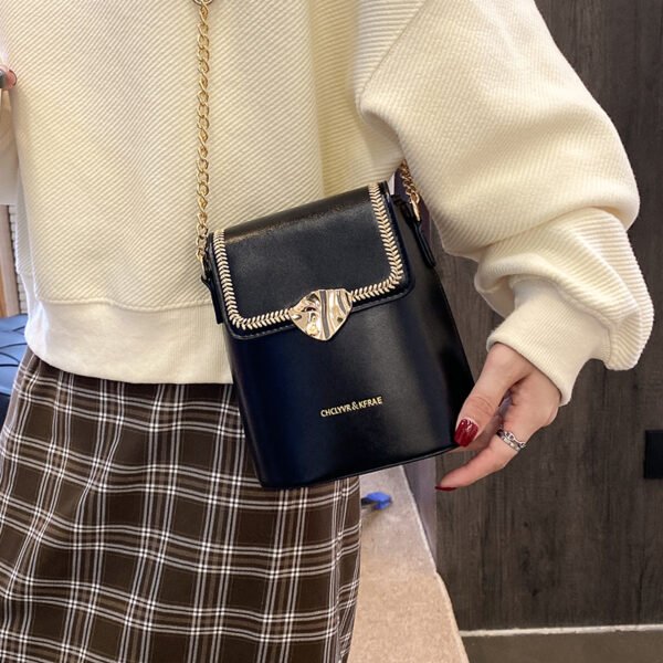 Fashion Single Shoulder Bucket Bag Mini Small Bag Female New Korean Version All-Match Ins Crossbody Female Bag