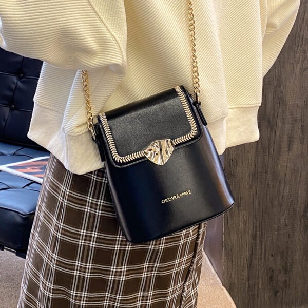 Fashion Single Shoulder Bucket Bag Mini Small Bag Female New Korean Version All-Match Ins Crossbody Female Bag