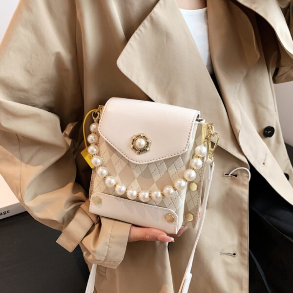 Small Bag Spring And Summer New Bag Women 2025 Hot Style Texture Shoulder Bag Vertical Mini Crossbody Lightweight Mobile Phone Bag