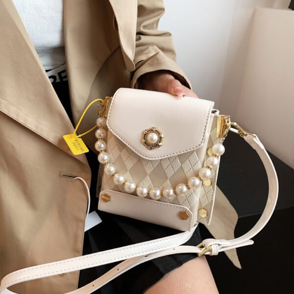 Small Bag Spring And Summer New Bag Women 2025 Hot Style Texture Shoulder Bag Vertical Mini Crossbody Lightweight Mobile Phone Bag