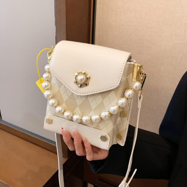 Small Bag Spring And Summer New Bag Women 2025 Hot Style Texture Shoulder Bag Vertical Mini Crossbody Lightweight Mobile Phone Bag
