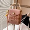 Small Bag Spring And Summer New Bag Women 2025 Hot Style Texture Shoulder Bag Vertical Mini Crossbody Lightweight Mobile Phone Bag