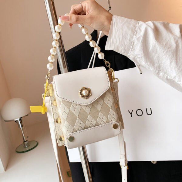 Small Bag Spring And Summer New Bag Women 2025 Hot Style Texture Shoulder Bag Vertical Mini Crossbody Lightweight Mobile Phone Bag