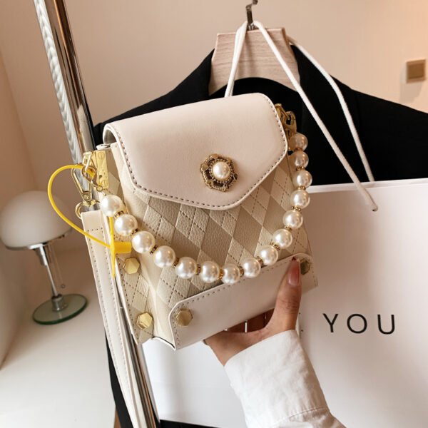 Small Bag Spring And Summer New Bag Women 2025 Hot Style Texture Shoulder Bag Vertical Mini Crossbody Lightweight Mobile Phone Bag