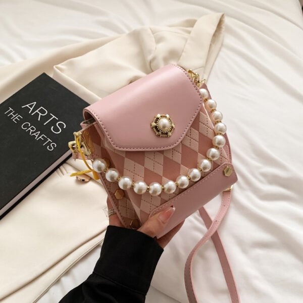 Small Bag Spring And Summer New Bag Women 2025 Hot Style Texture Shoulder Bag Vertical Mini Crossbody Lightweight Mobile Phone Bag
