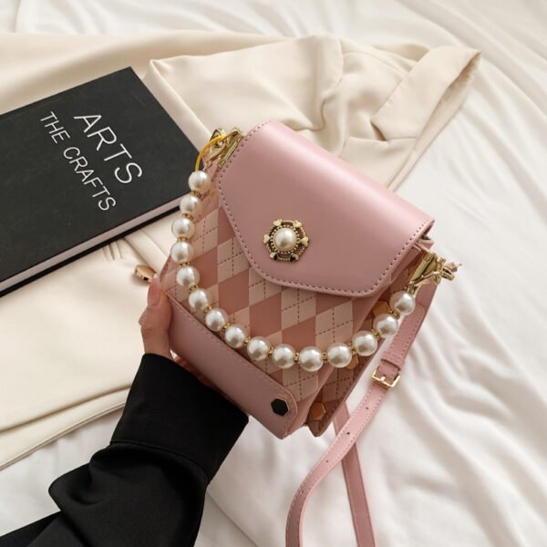 Small Bag Spring And Summer New Bag Women 2025 Hot Style Texture Shoulder Bag Vertical Mini Crossbody Lightweight Mobile Phone Bag