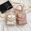 Small Bag Spring And Summer New Bag Women 2025 Hot Style Texture Shoulder Bag Vertical Mini Crossbody Lightweight Mobile Phone Bag