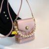 Small Bag Spring And Summer New Bag Women 2025 Hot Style Texture Shoulder Bag Vertical Mini Crossbody Lightweight Mobile Phone Bag