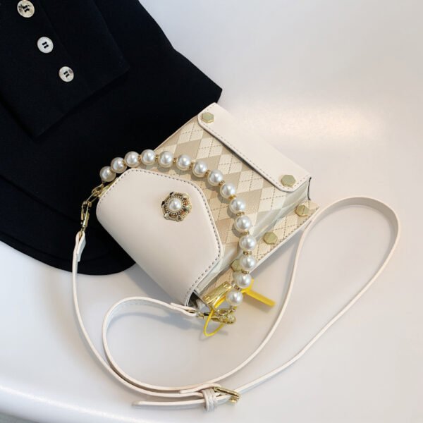 Small Bag Spring And Summer New Bag Women 2025 Hot Style Texture Shoulder Bag Vertical Mini Crossbody Lightweight Mobile Phone Bag