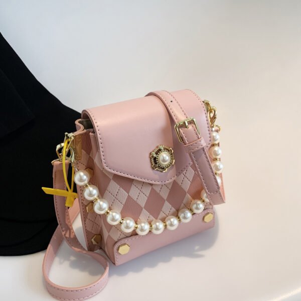 Small Bag Spring And Summer New Bag Women 2025 Hot Style Texture Shoulder Bag Vertical Mini Crossbody Lightweight Mobile Phone Bag