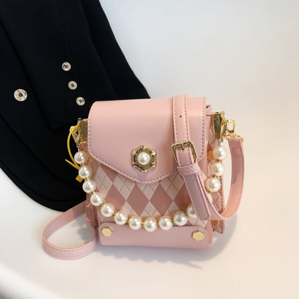 Small Bag Spring And Summer New Bag Women 2025 Hot Style Texture Shoulder Bag Vertical Mini Crossbody Lightweight Mobile Phone Bag