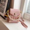 Small Bag Spring And Summer New Bag Women 2025 Hot Style Texture Shoulder Bag Vertical Mini Crossbody Lightweight Mobile Phone Bag
