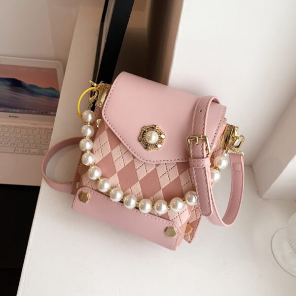 Small Bag Spring And Summer New Bag Women 2025 Hot Style Texture Shoulder Bag Vertical Mini Crossbody Lightweight Mobile Phone Bag