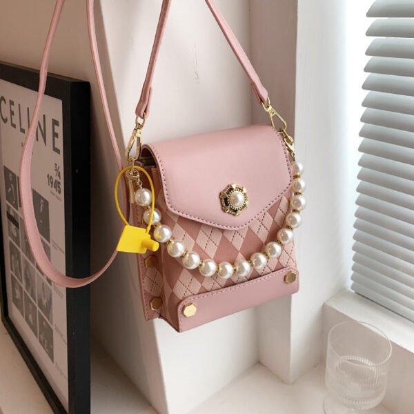 Small Bag Spring And Summer New Bag Women 2025 Hot Style Texture Shoulder Bag Vertical Mini Crossbody Lightweight Mobile Phone Bag