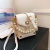 Small Bag Spring And Summer New Bag Women 2025 Hot Style Texture Shoulder Bag Vertical Mini Crossbody Lightweight Mobile Phone Bag