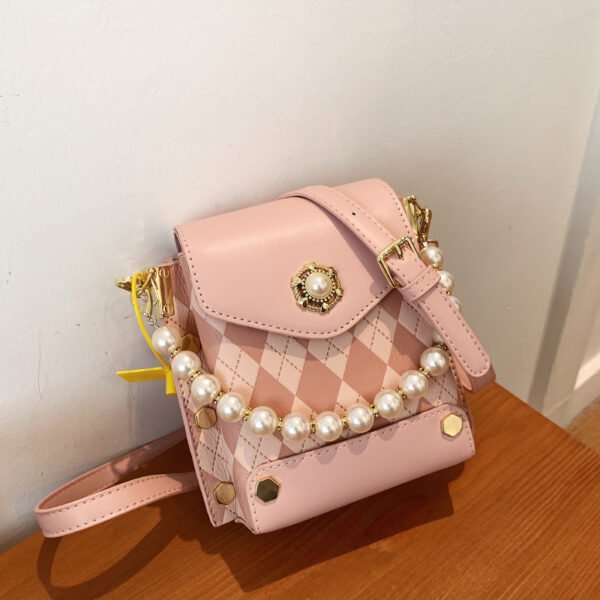Small Bag Spring And Summer New Bag Women 2025 Hot Style Texture Shoulder Bag Vertical Mini Crossbody Lightweight Mobile Phone Bag