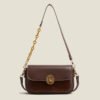 French Trend Fashion Simple New Texture Commuting Leisure Retro Shoulder Crossbody Underarm Handbag Bag Female