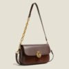 French Trend Fashion Simple New Texture Commuting Leisure Retro Shoulder Crossbody Underarm Handbag Bag Female