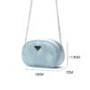 High-Grade Denim Pattern Small Square Bag