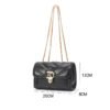 c649669ffe19cacf55c1bff3e5936c4 Korean Chain Bag Ladies Shoulder Bag Letter Magnetic Lock Female Commuter Bag