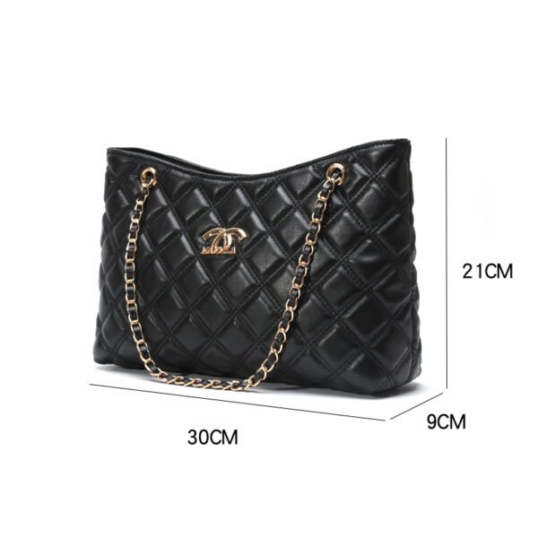 cf1923460f248315245dfc954df8aeb Women's Bag Korean Style Fashion Shoulder Messenger Bag Rhombus Chain Bag Large Capacity Bag Casual Simple Bag