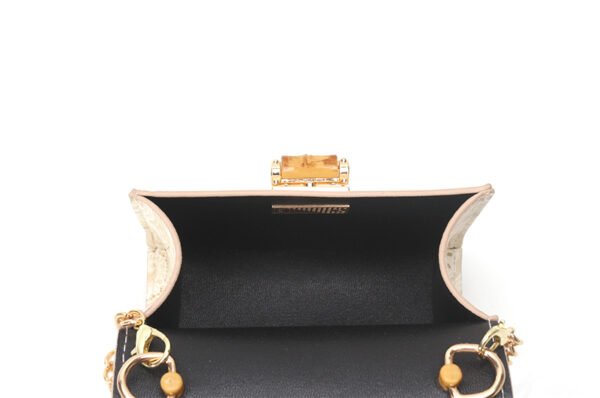 Bamboo Handbag Small Bag For Women Niche Design Shoulder Messenger Bag Net Celebrity Stylish Saddle Bag