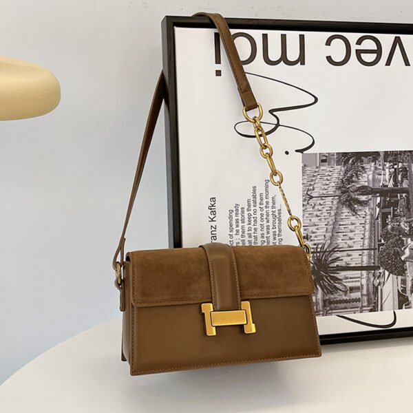 Simple Women's Bag Daily Red Small Square Bag Commuter Trend Chain Small Bag Personality Shoulder Bag Messenger Bag