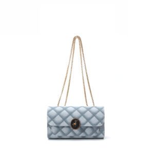 New Fashion Classic Diamond Chain Small Square Bag Elegant Versatile Women's Bag Crossbody Mobile Phone Bag