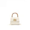 Bamboo Handbag Small Bag For Women Niche Design Shoulder Messenger Bag Net Celebrity Stylish Saddle Bag