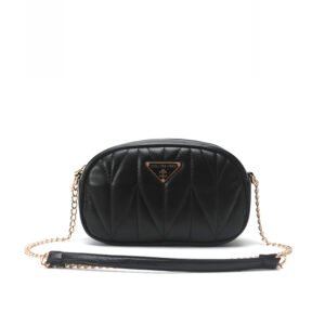 Large Capacity Three-Zipper Crossbody PU Bag