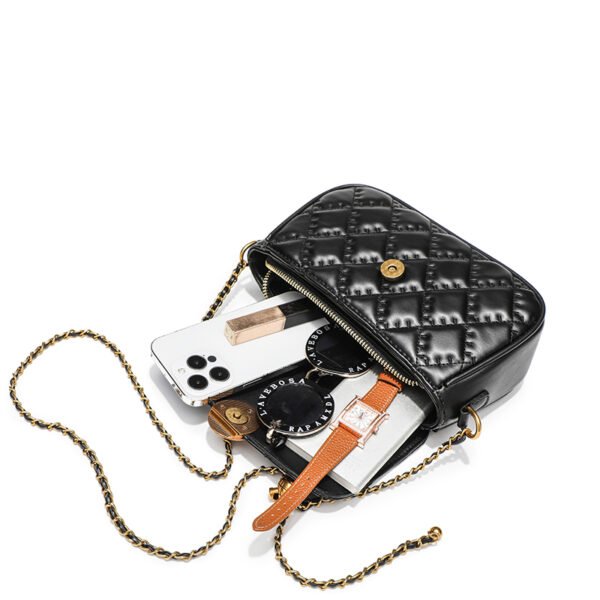 Summer new niche classic diamond chain small square bag high-end fashion versatile shoulder crossbody small bag versatile