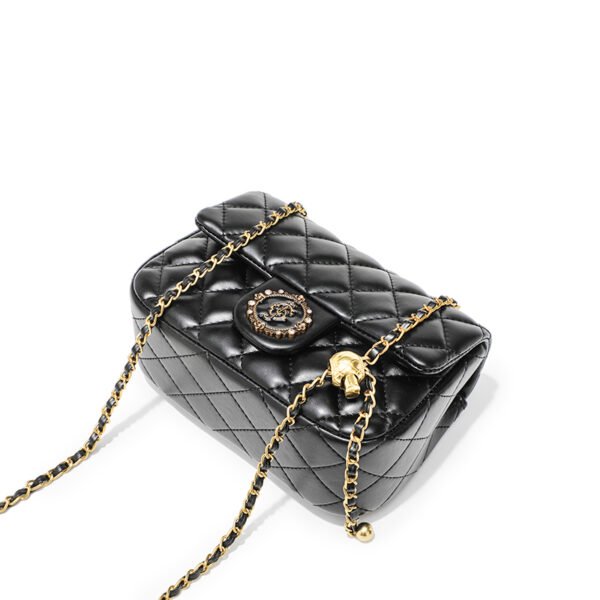 Small Chanel Style Diamond Chain Bag Women's Fashionable Elegant Small Square Bag High-End Shoulder Crossbody Bag