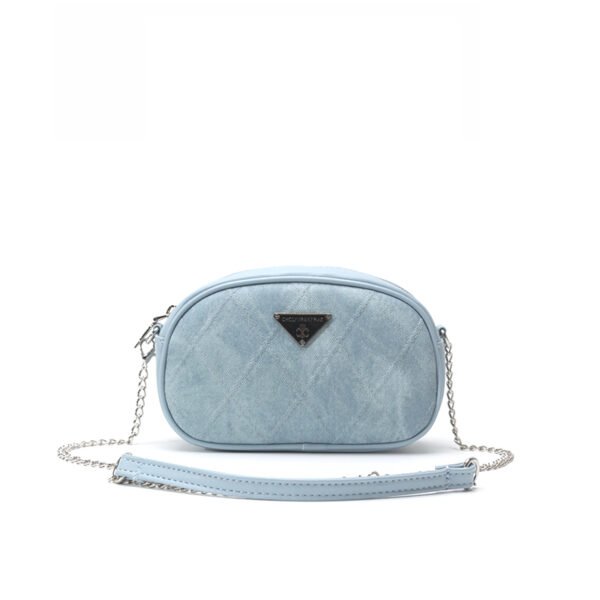 High-Grade Denim Pattern Small Square Bag