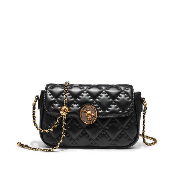 Summer new niche classic diamond chain small square bag high-end fashion versatile shoulder crossbody small bag versatile