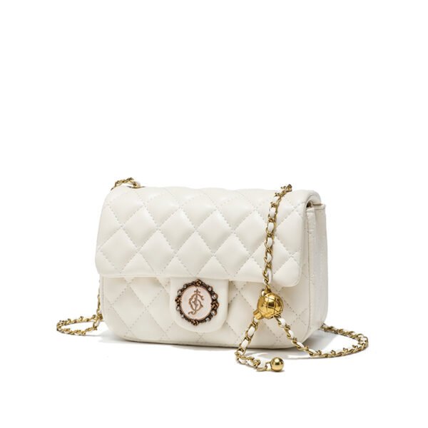 Small Chanel Style Diamond Chain Bag Women's Fashionable Elegant Small Square Bag High-End Shoulder Crossbody Bag