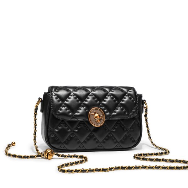 Summer new niche classic diamond chain small square bag high-end fashion versatile shoulder crossbody small bag versatile