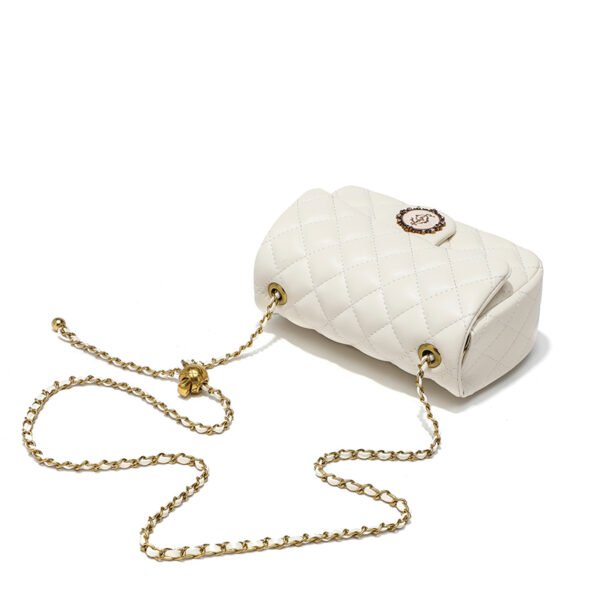 Small Chanel Style Diamond Chain Bag Women's Fashionable Elegant Small Square Bag High-End Shoulder Crossbody Bag