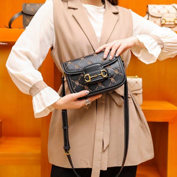 Retro Horsebit 1955 Saddle Bag