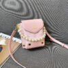 One-Shoulder Crossbody Korean Version Pearl Handbag Fashionable Simple Sweet Women's Bag Mobile Phone Bag