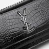 Crocodile Pattern Small Chanel Style Handbag